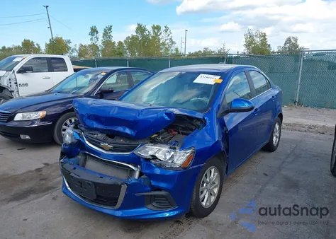 2019 Chevrolet Sonic Lt Auto from USA, damaged, VIN 1G1JD5SB2K4101677